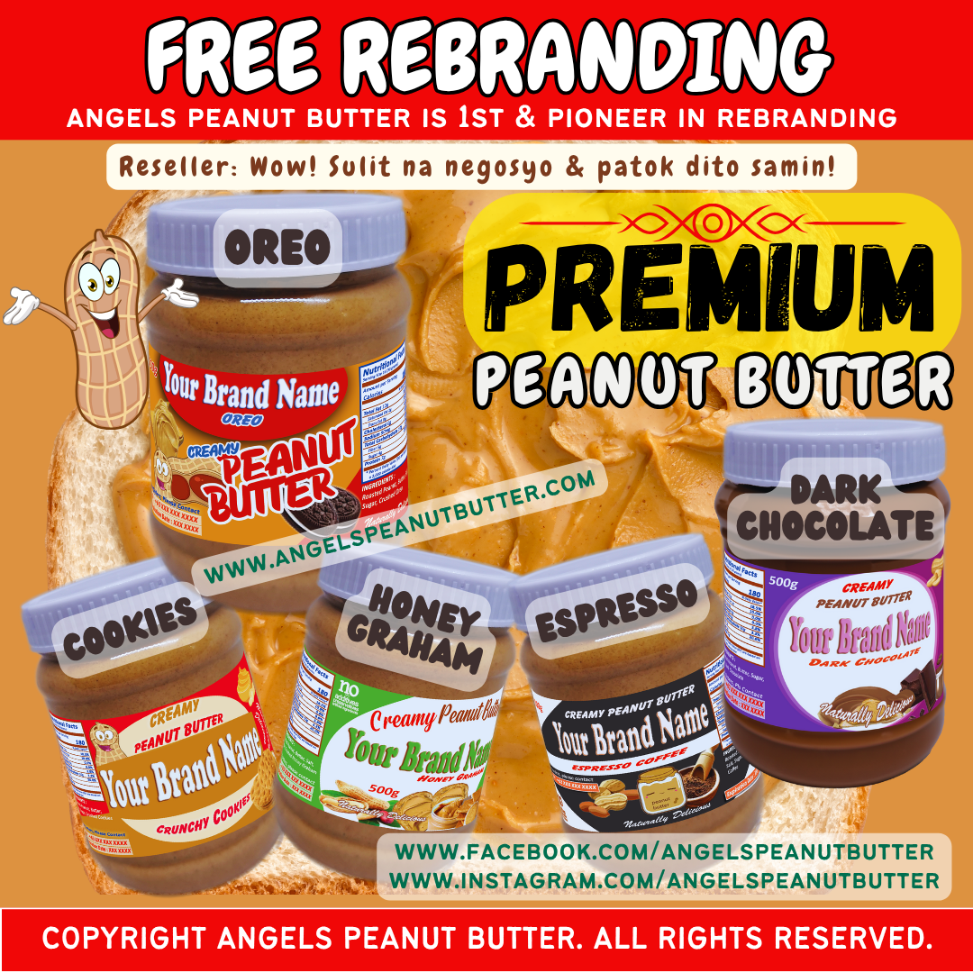 FREE REBRANDING : Peanut Butter 500g